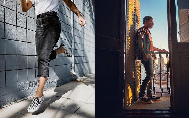 vans板鞋美式复古,美式复古van