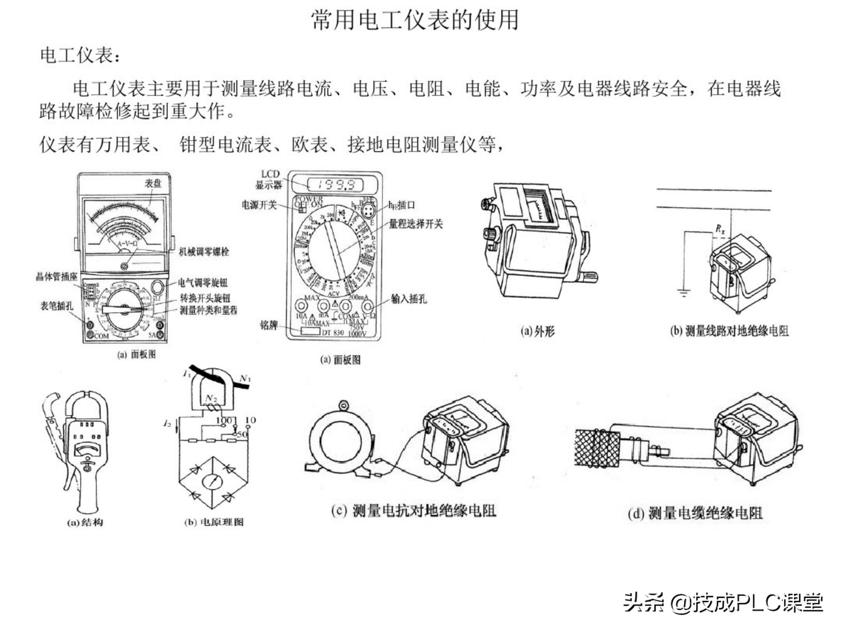 66张图带你一次学懂初级电工必备基础知识点！收藏备用