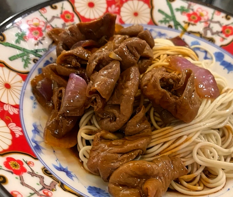 上海老面馆推荐大肠面,上海老弄堂面馆大肠面