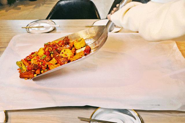 超好吃的网红铁锹海鲜2人餐,常州网红海鲜打卡地