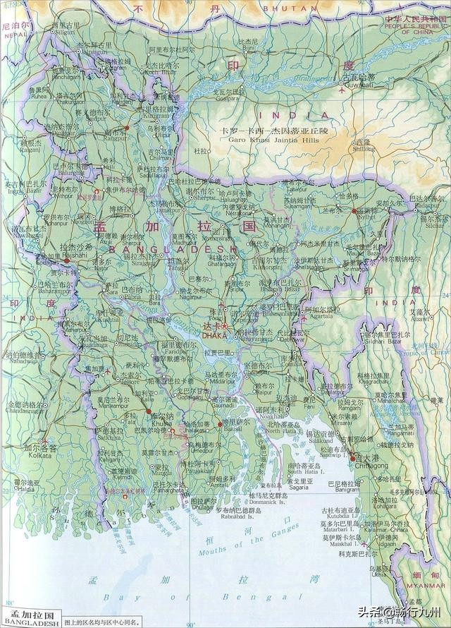 千湖之国孟加拉,千河之国