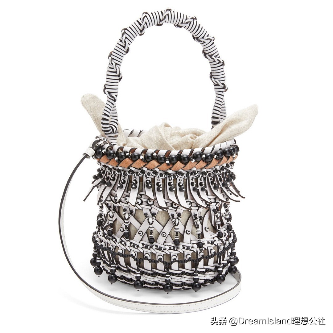 loewe草编包新款mini,loewe新款盒子包