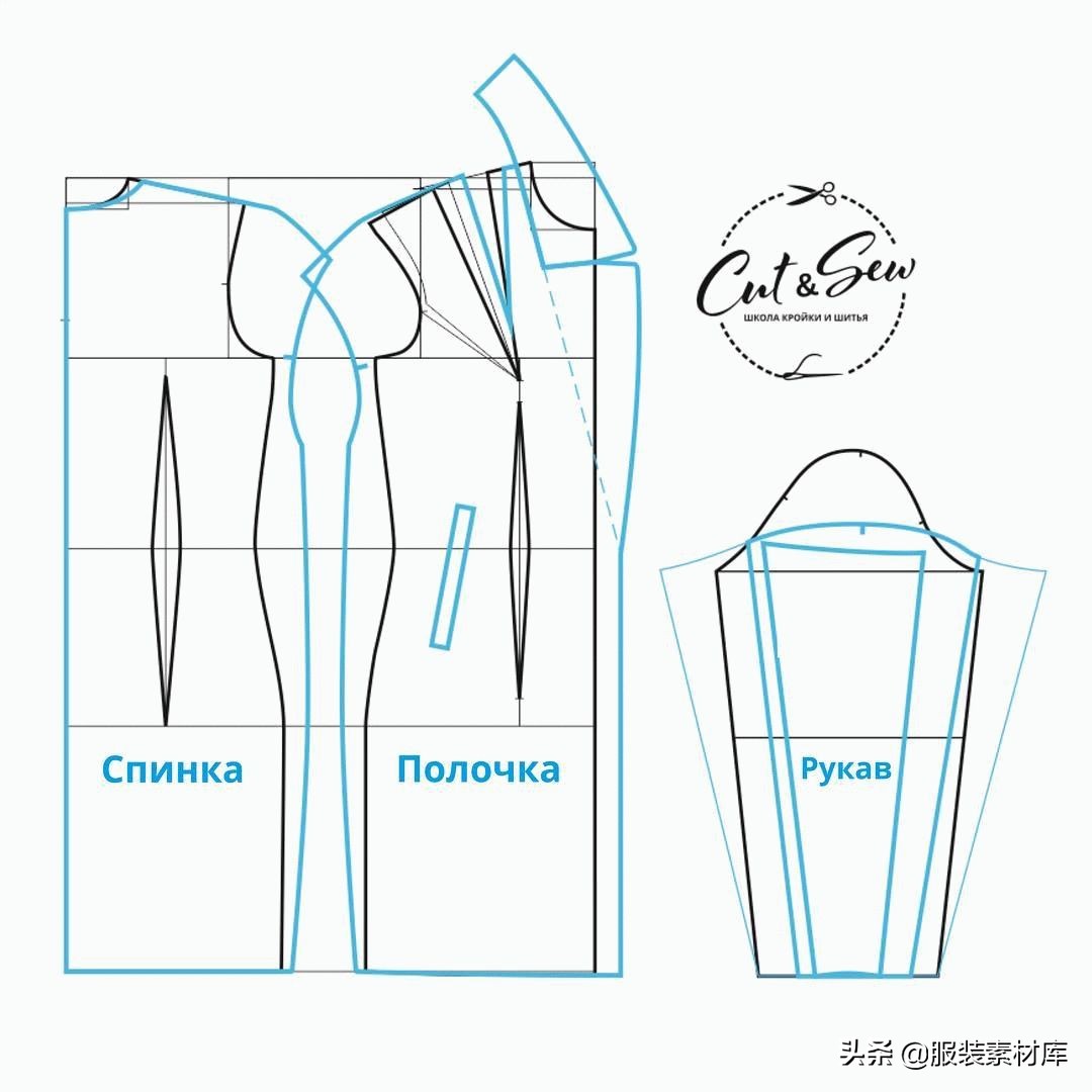 超简单的款式图,时尚法式图纸