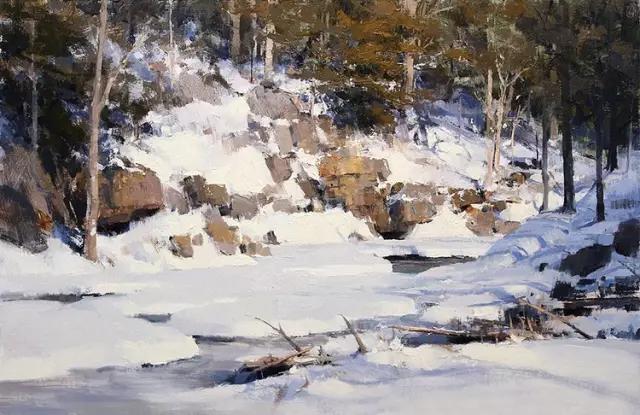 俄罗斯画家的油画艺术美到极致,中俄风景油画作品