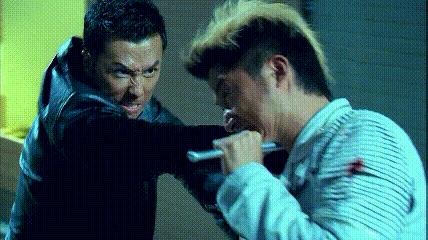 甄子丹杀破狼与吴京对打片段,棍法对决甄子丹完整版