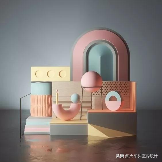 马卡龙糖果色装修效果图,马卡龙色系装修效果图片大全大图