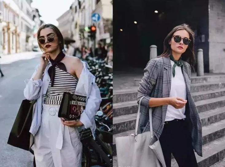 丝巾的系法生活小妙招丝巾新花样,教你丝巾多种系法百变丝巾