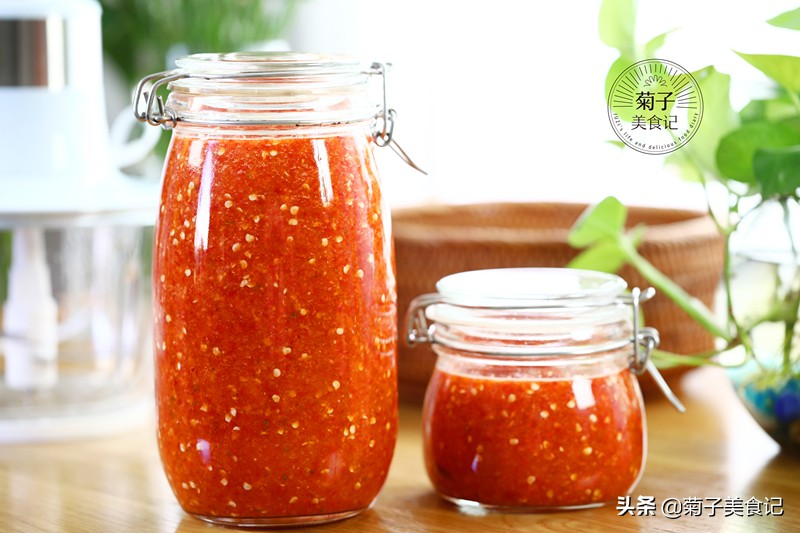 辣椒酱剁椒酱的做法,剁椒番茄酱的做法