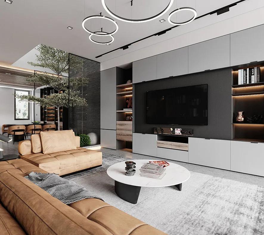 100款实用性电视背景墙,电视背景墙20款壁画