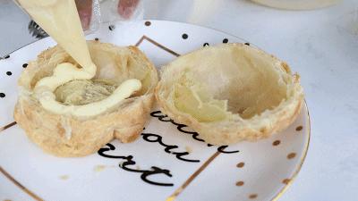 西树泡芙试吃视频,西树泡芙甜食控推荐