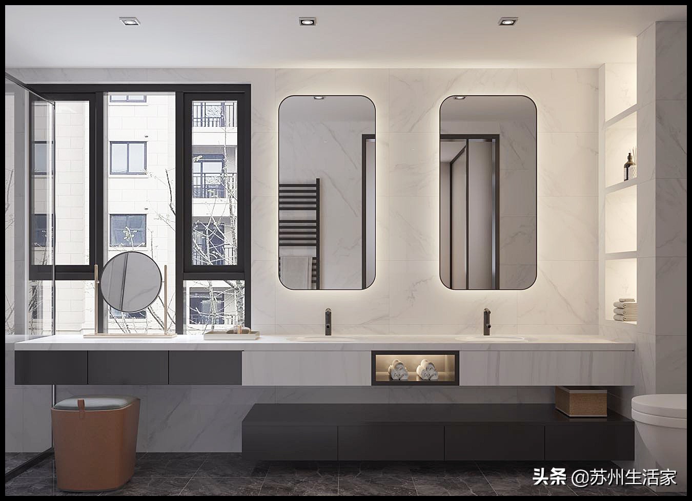 133平米居住怎么样,132平现代简约风禅意般的生活享受