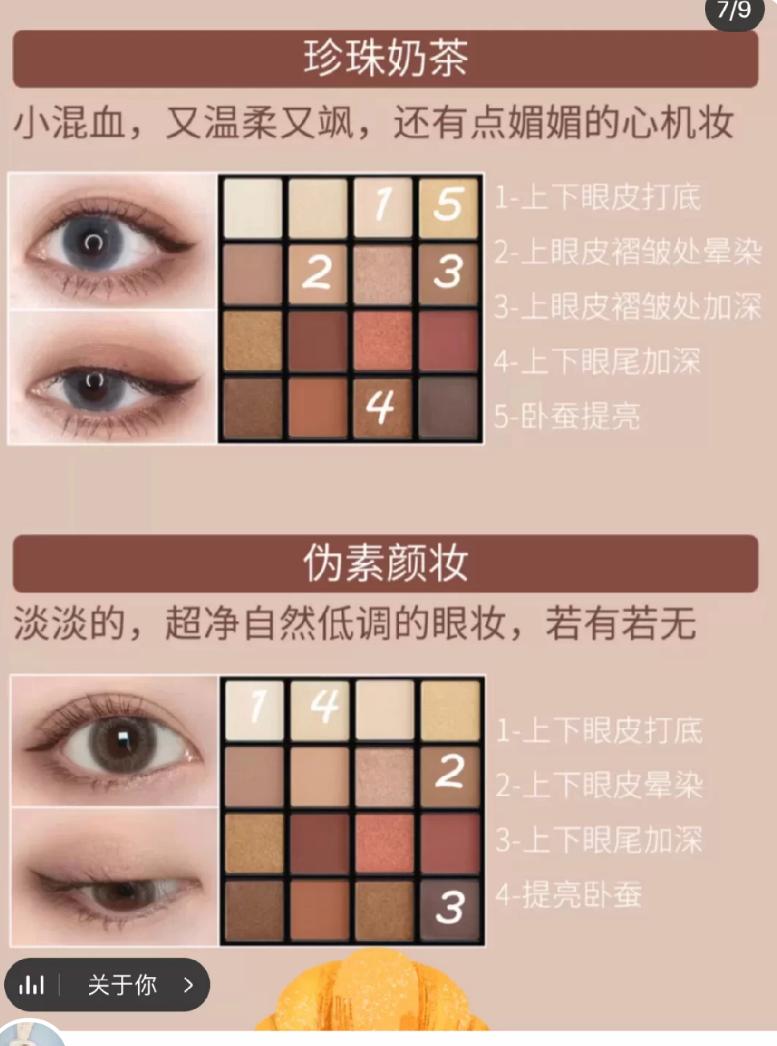 推荐适合内双的眼影盘,通勤眼影盘推荐小盘