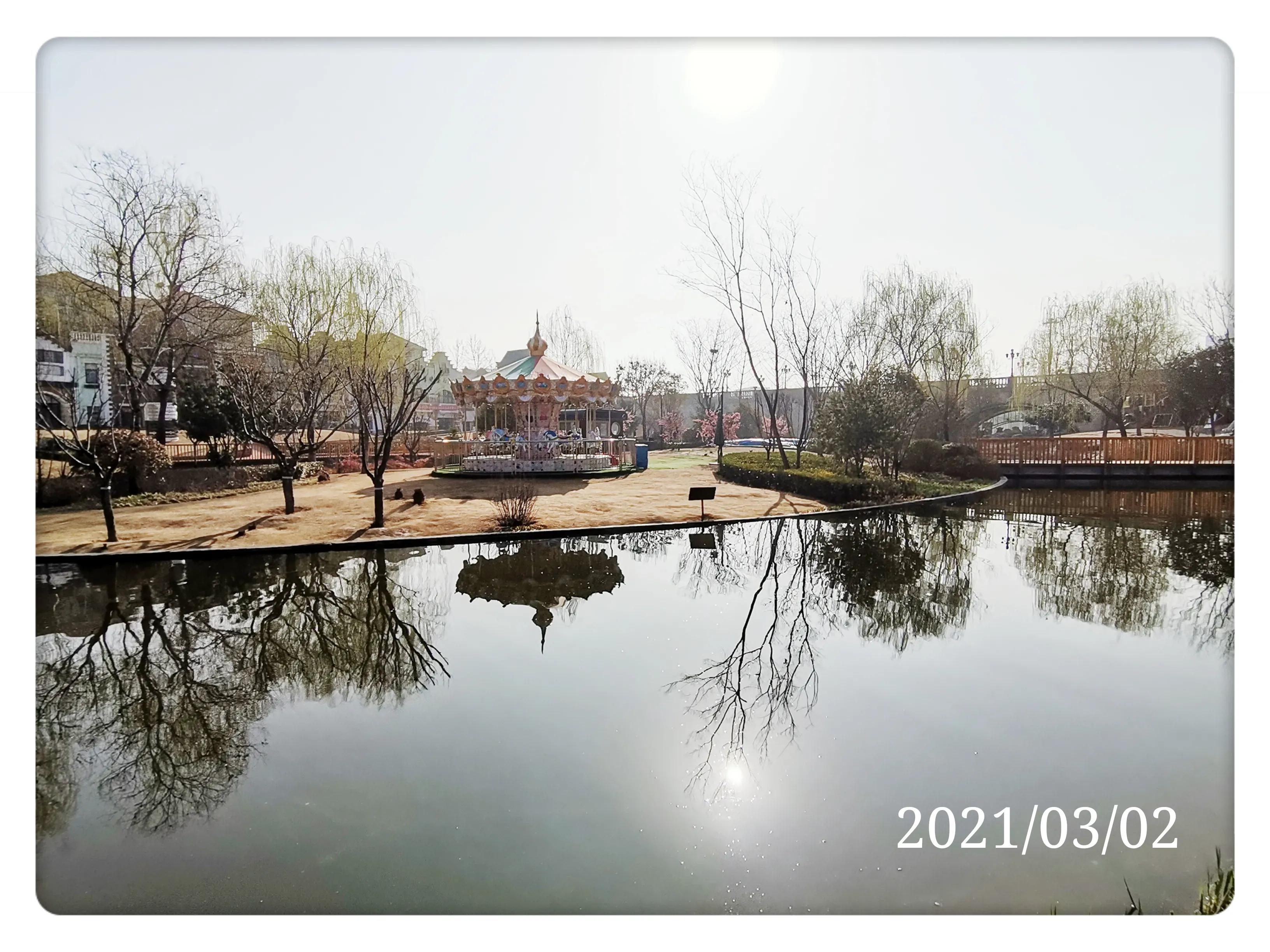 雨后洞林湖,恒大洞林湖