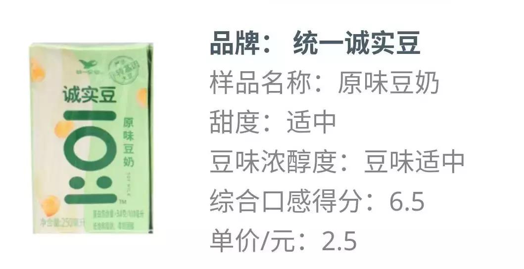 豆奶哪款好喝,豆奶评测