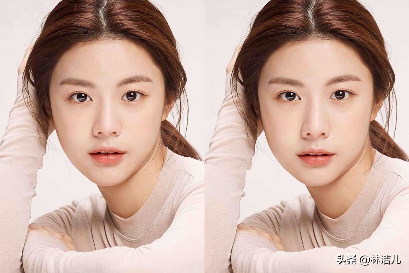 中庭长怎么化妆拍照好看,刘仁娜化妆技巧