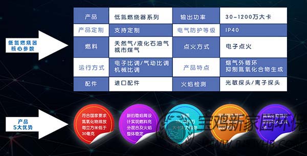 低氮新能源燃烧器,低氮燃烧器的应用领域