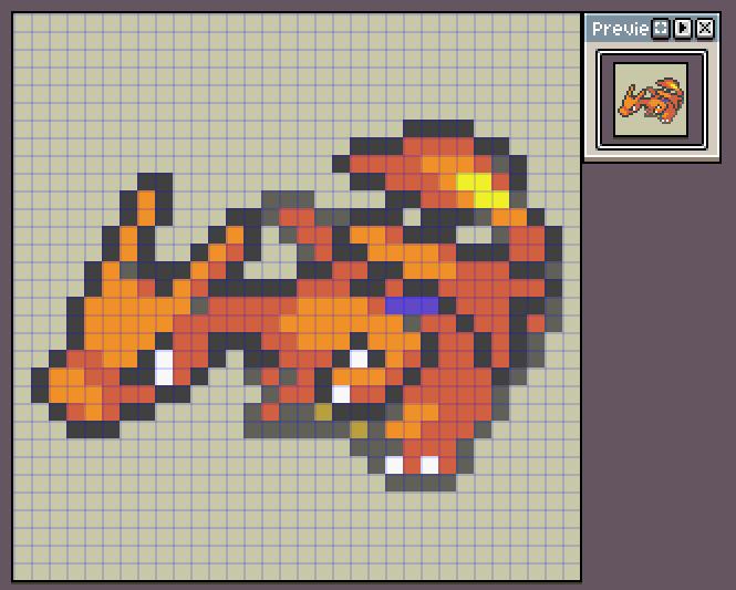 口袋妖怪像素画,口袋妖怪金银水晶插画