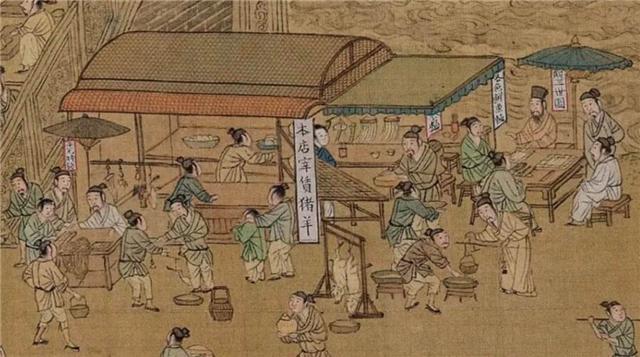 古代地摊多火爆？果品零食齐全，立表木为界，越界摆摊也被宽容