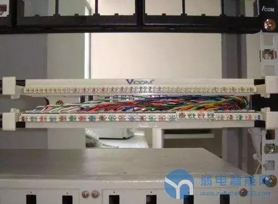 110配线架内部是如何导通的,110型语音配线架工作原理