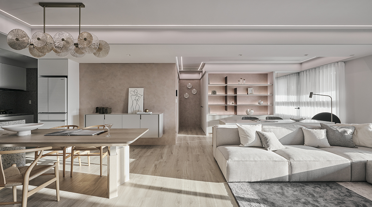 客厅设计现代简约风格没有电视,传统客厅设计比较实惠