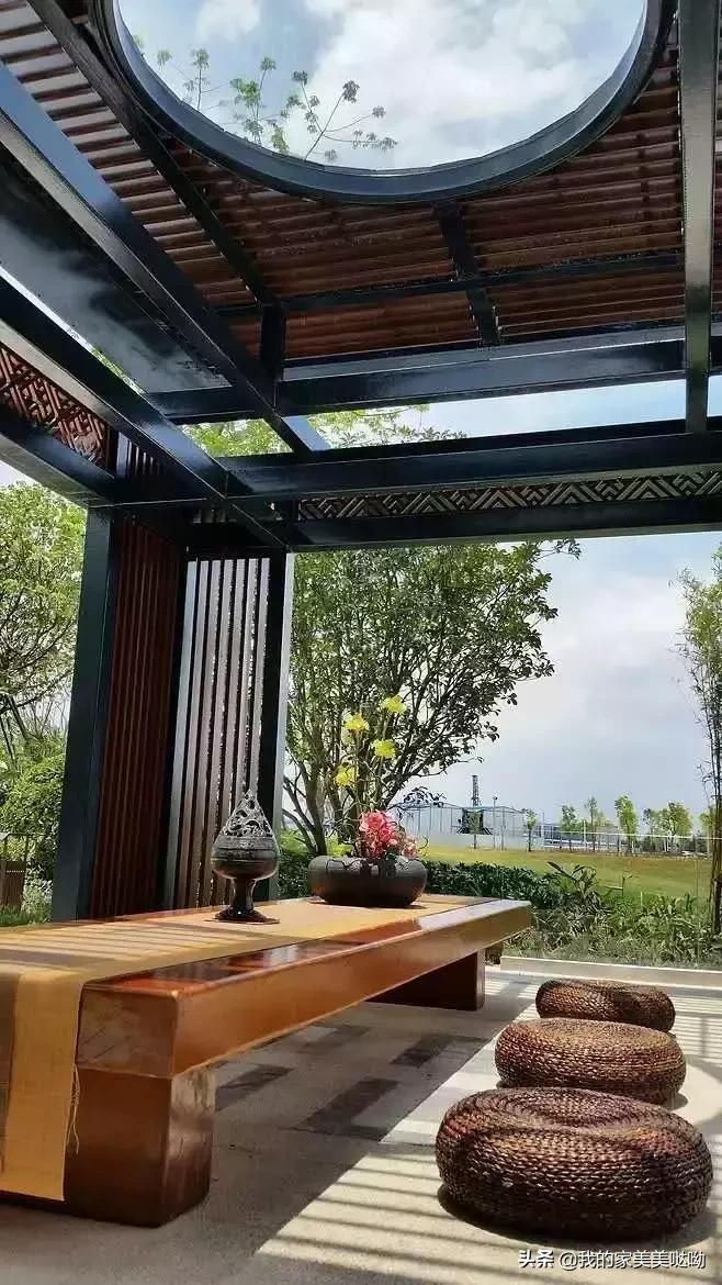 丰胜花园小露台木屋,苏州市丰胜花园木庭院设计