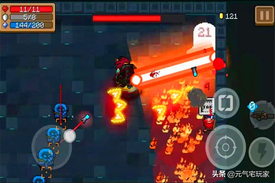 元气骑士无攻击间隔,元气骑士不受连点器限制的武器