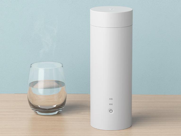 担心公共热水机不安全？小米私人热水杯，100度速热出行必备