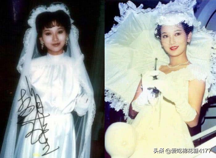 邱淑贞清纯图,你没见过的婚纱照