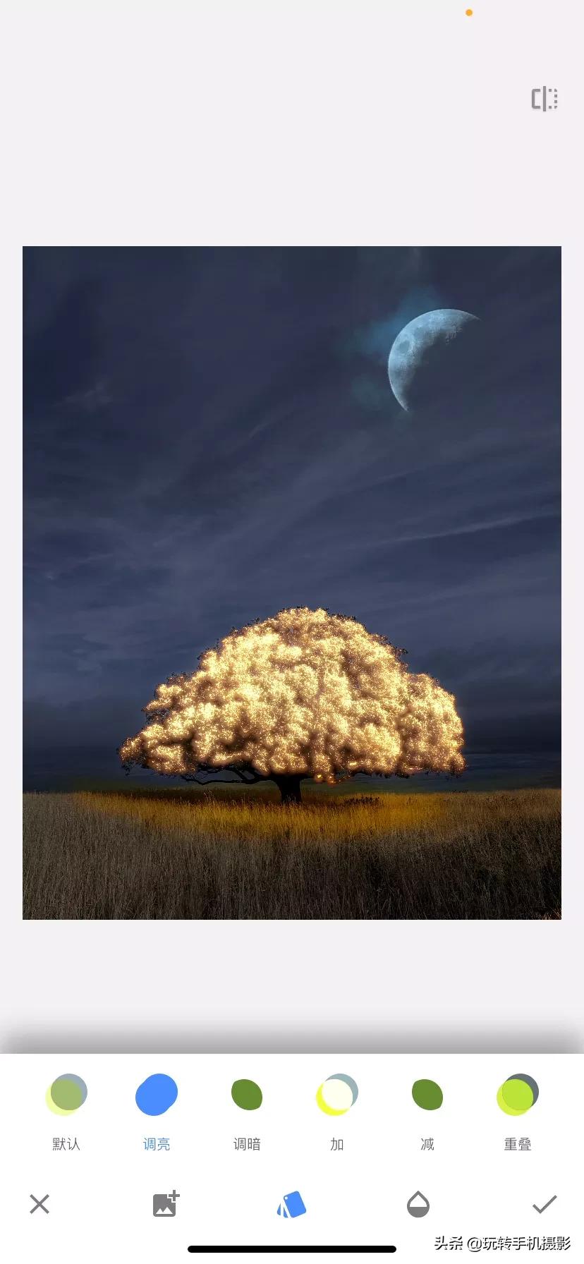 snapseed创意修图,snapseed如何把照片修出翠绿风格