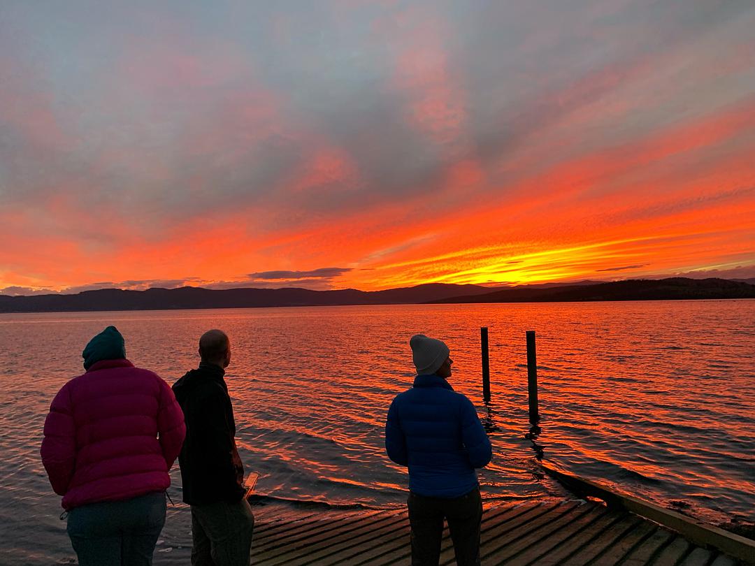 塔斯马尼亚心形小岛,降落西沙群岛