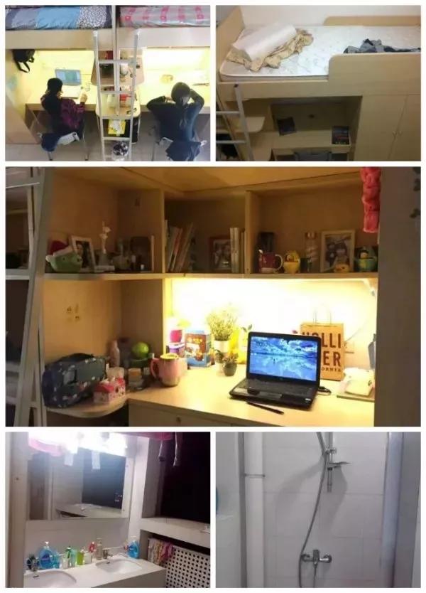 好的大学宿舍和差的大学的对比,大学宿舍差距大