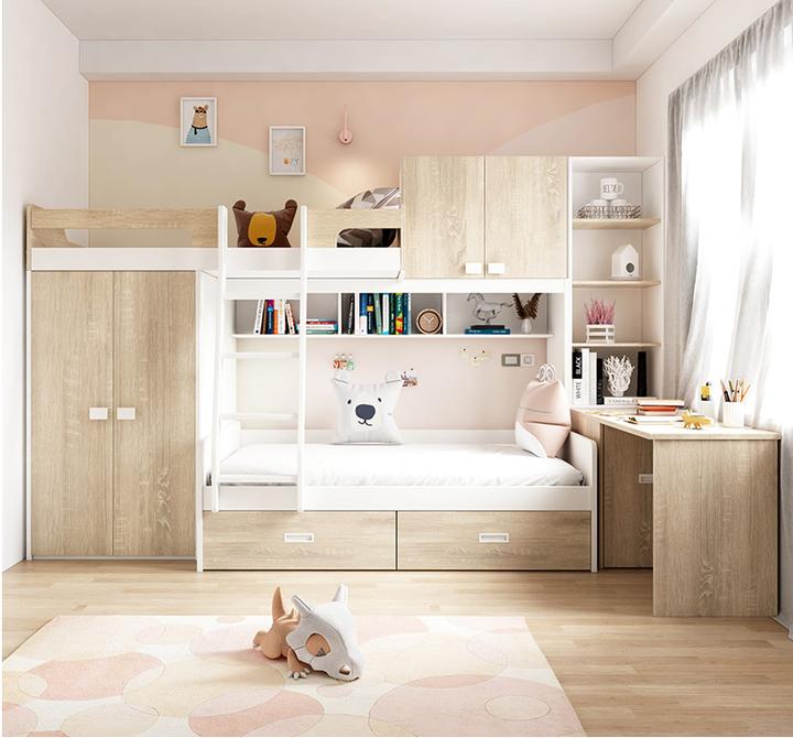 儿童房选择上下床,谁说上下床只适合二胎使用
