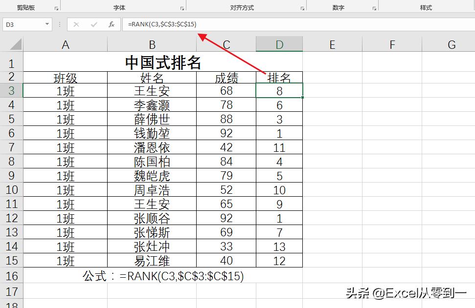 excel函数求和套用,15个excel常用函数可以直接套用
