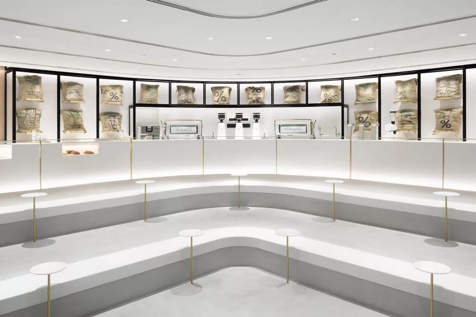 上海神秘咖啡品牌%Arabica,日本设计师青山周平、佐藤大亲自操刀