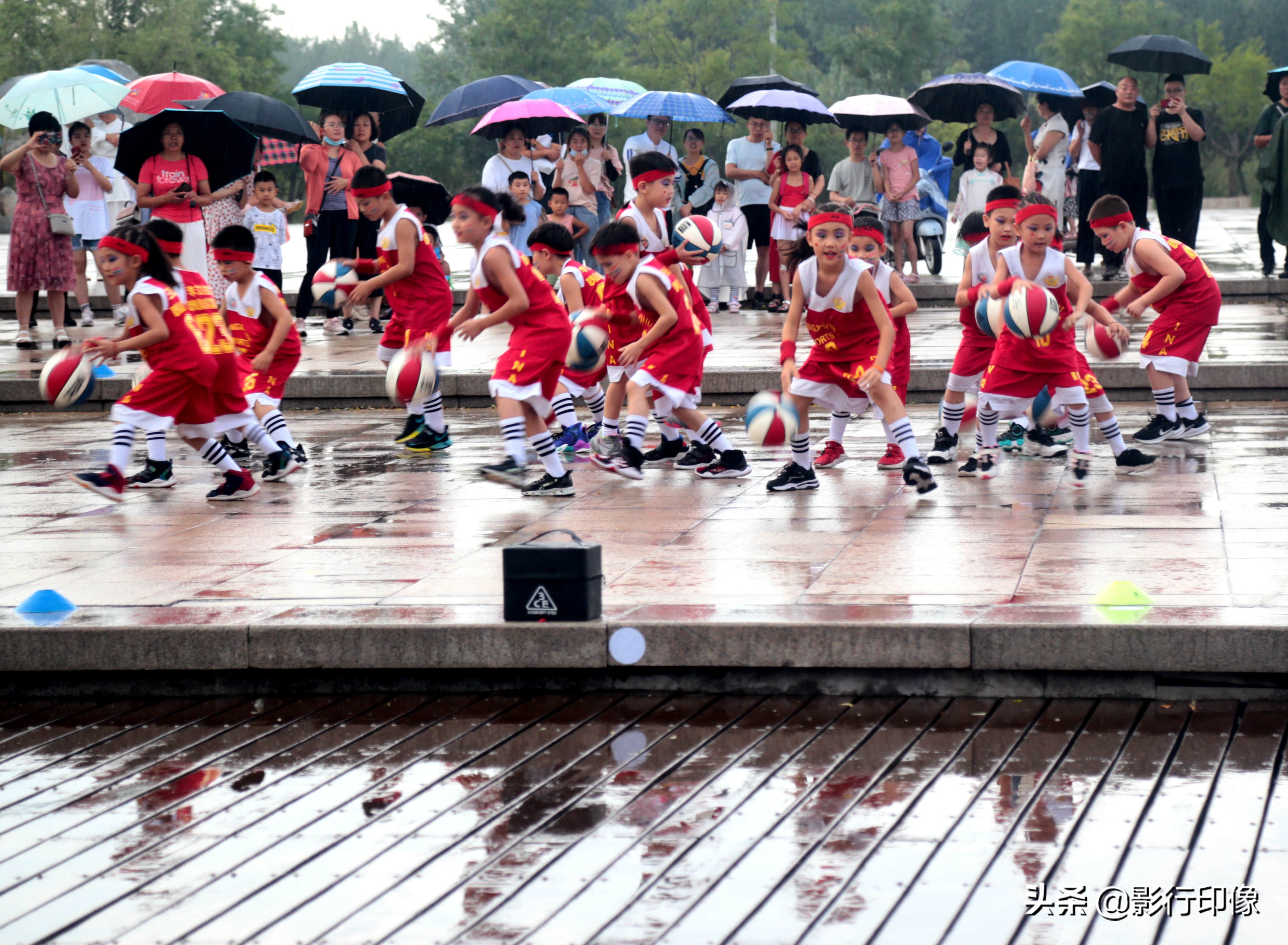 临汾市2020年全民健身启动仪式在在九州广场举行