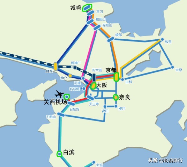 散步关西の日本深度自由行大阪都门奈良城崎、白滨温泉(上篇)
