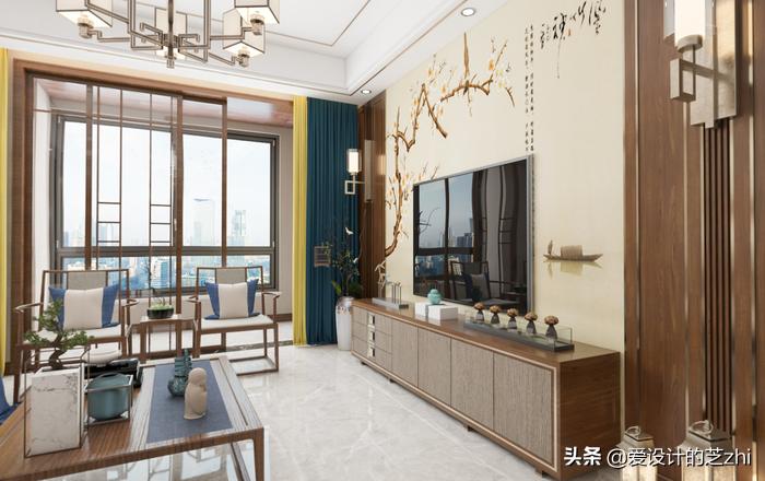 中式诗意栖居设计,中航城600平米院子