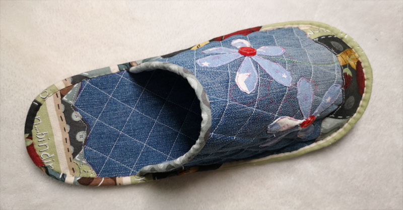 冬日暖阳拖鞋全教程,郁金香棉拖鞋的教程