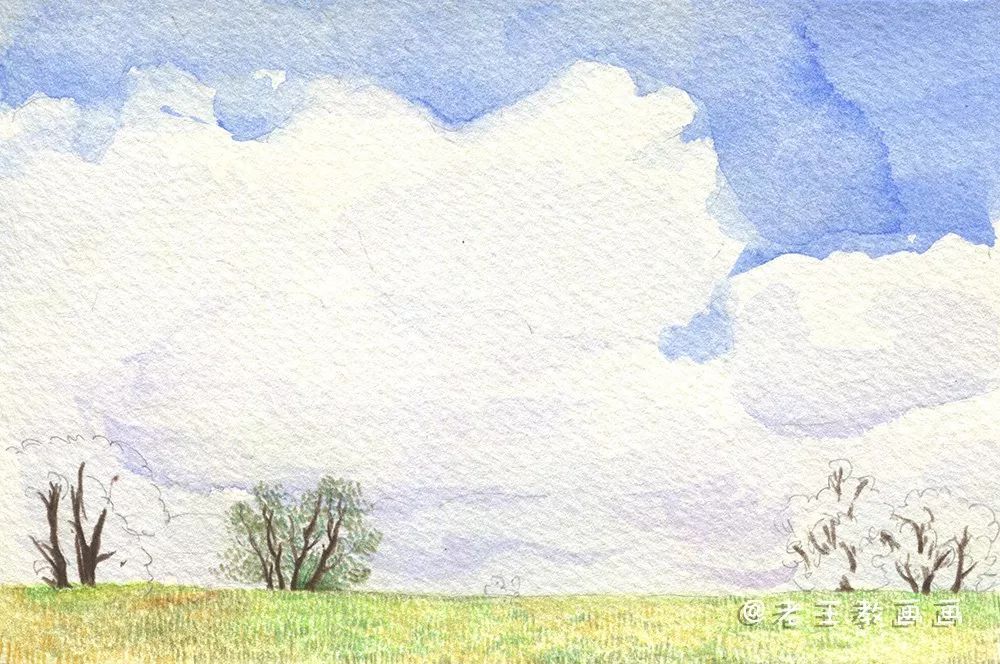 听说你不会画白云？这个教程教你学会！