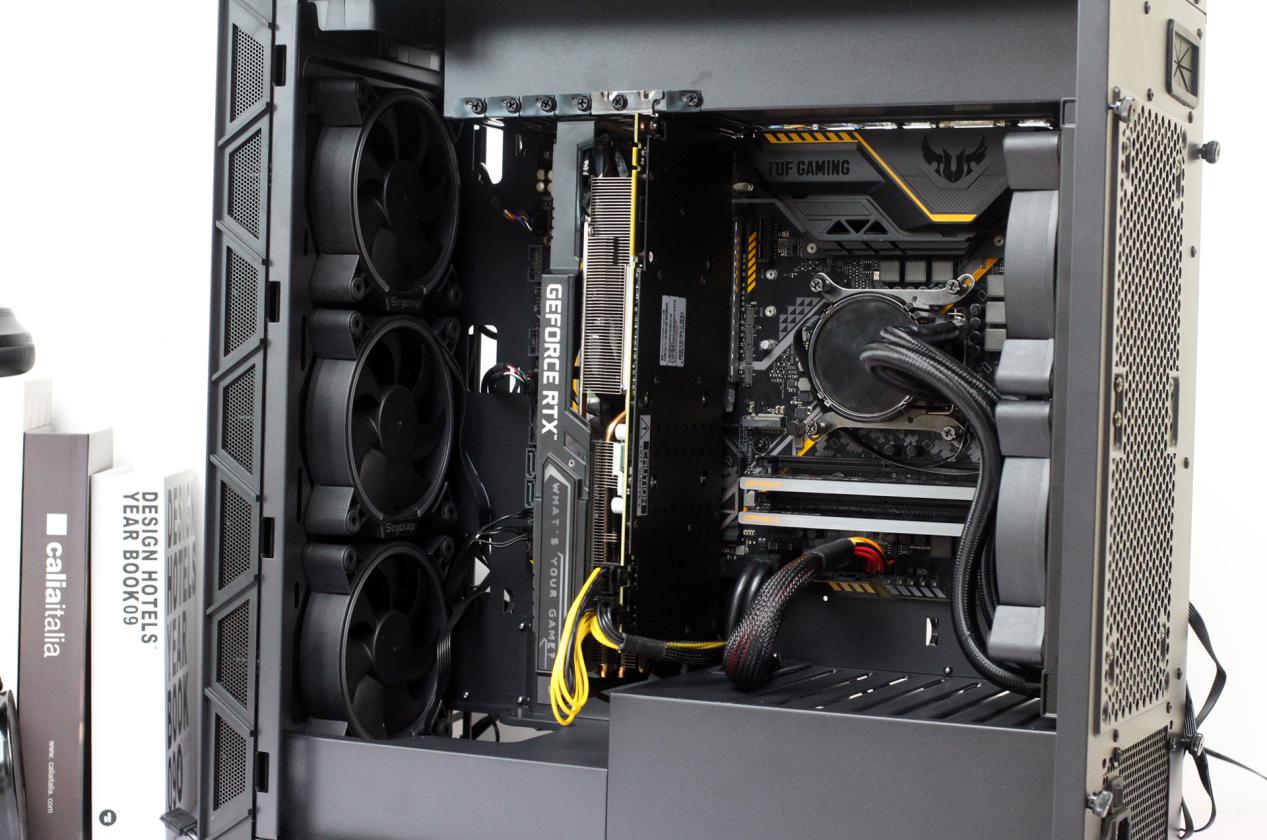 显卡竖装散热最好的机箱,主板和显卡竖装的机箱