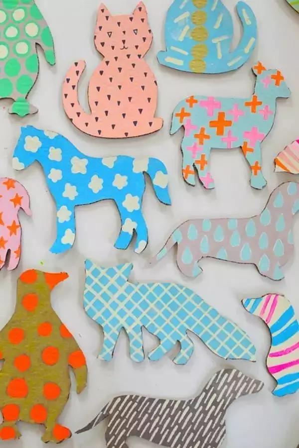 废物利用，她用几个纸箱让家里变成动物园，孩子回家乐坏了！收藏