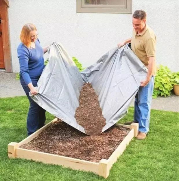 小型菜园怎么合理利用,1米菜园立体菜园