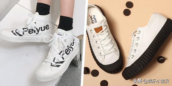 2019春季最流行小白帆布鞋 (适合女学生党穿的平价高帮帆布鞋)