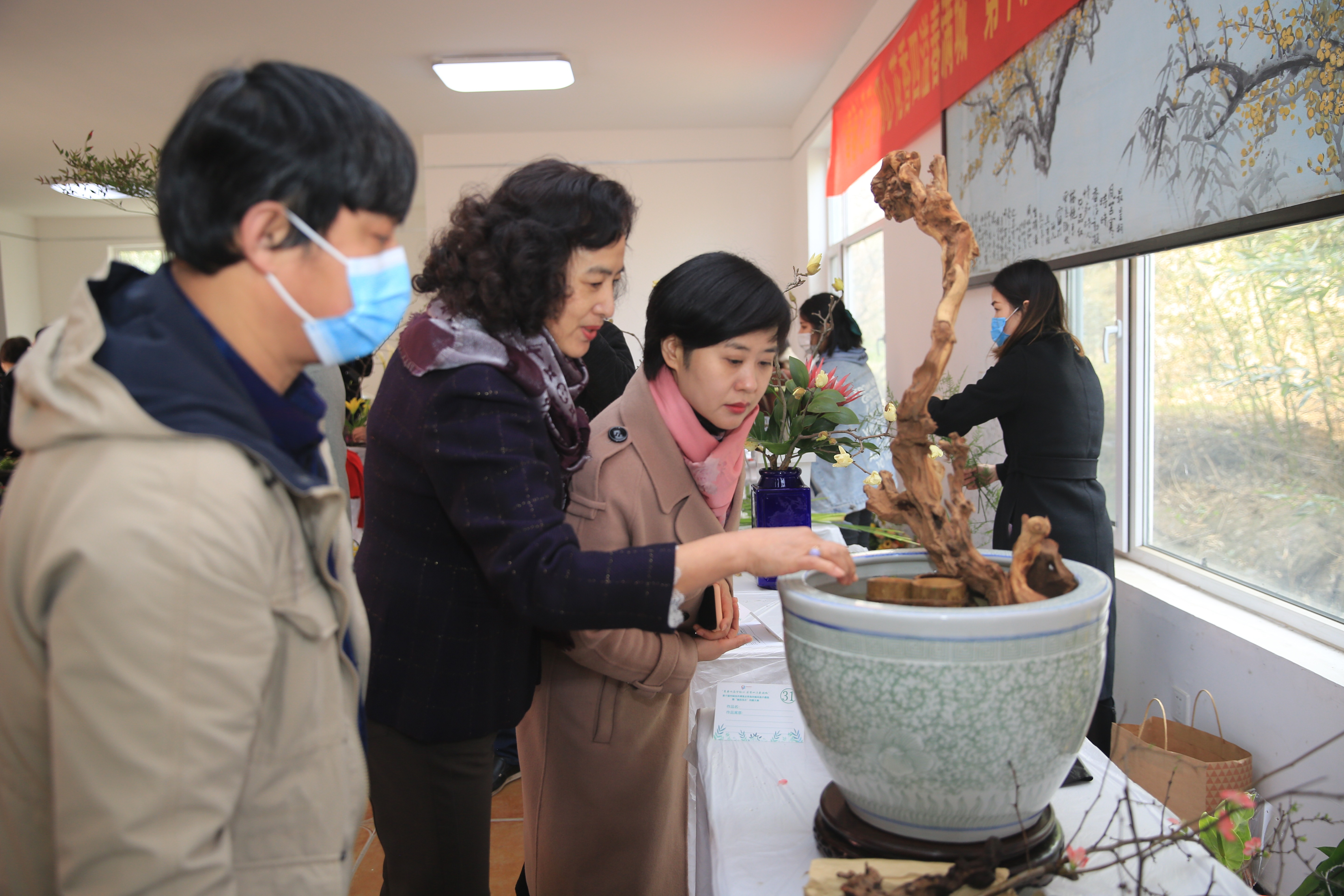 潍坊插花花艺师大赛,插花技能大赛作品