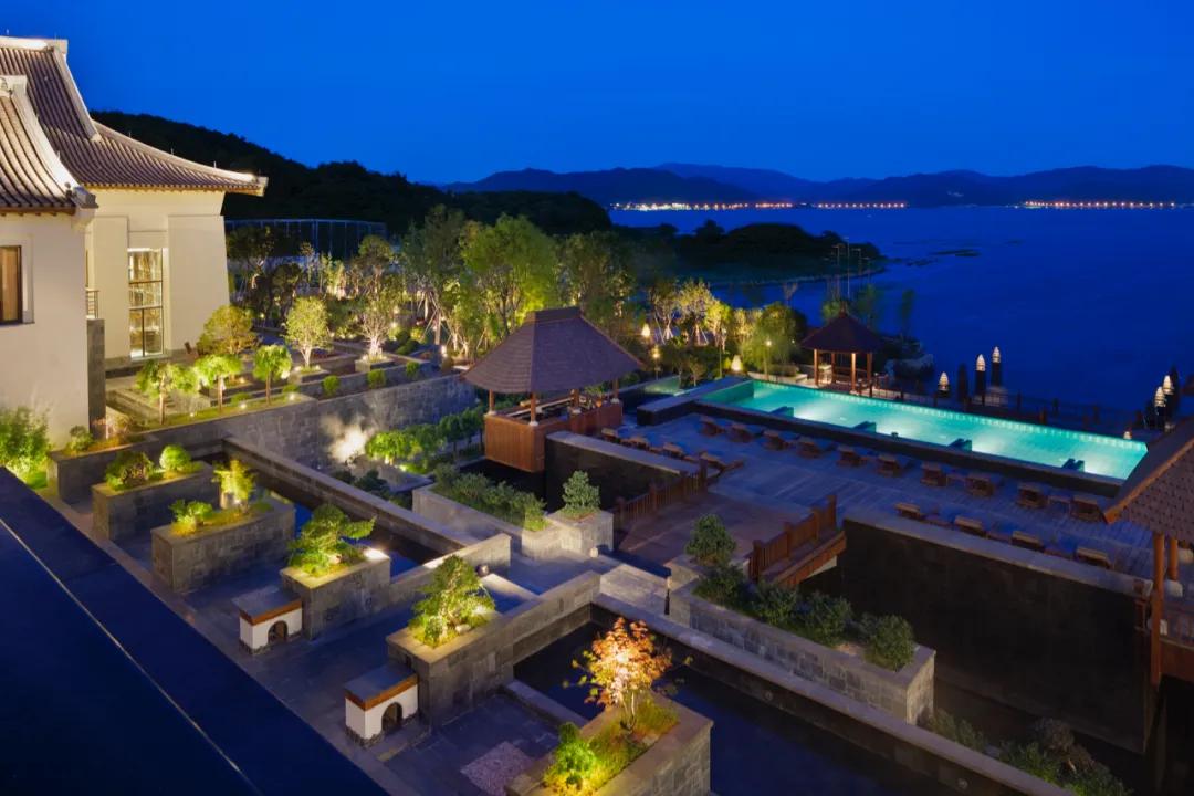 刘雯杭州柏悦酒店,刘雯同款打卡