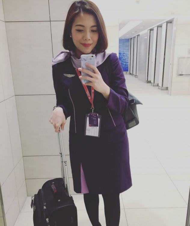 空姐减肥前后对比,一个空姐的减肥历程