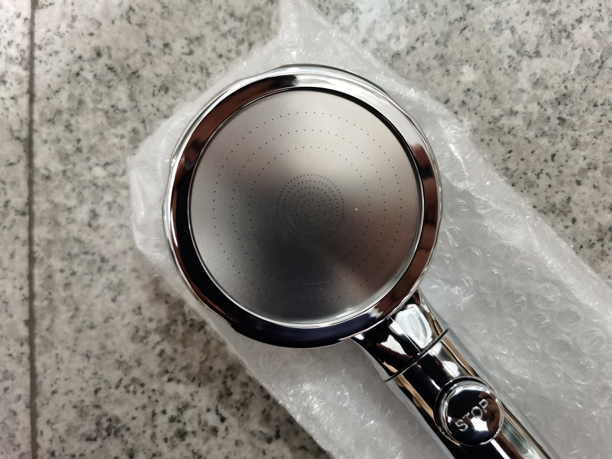 淋浴头一键止水,淋浴头双头套装