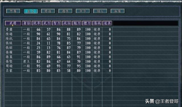 三国志11血色衣冠最难的势力,血色衣冠5.0孙吴势力分析