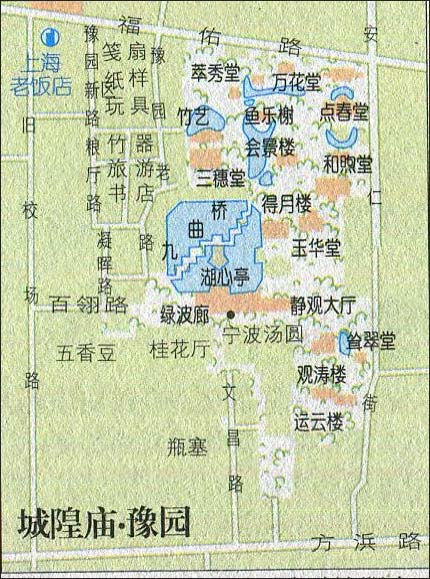 上海古豫园遗址,豫园商城的建筑年代