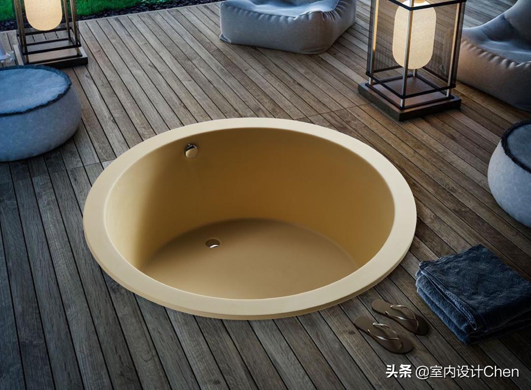 主卧室要装浴缸应该怎么设计,家用浴缸设计